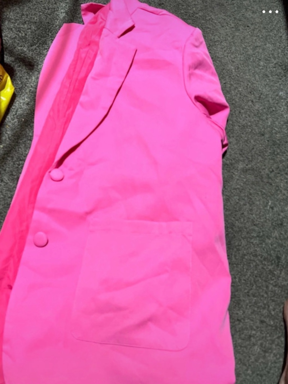 Bright Pink Women's Blazer Jacket